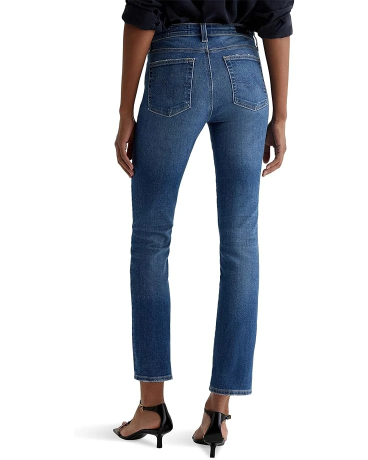 AG Jeans Mari Mid Rise Slim Straight Jeans in Oceanside 2 AG Jeans Mari Mid Rise Slim Straight Jeans in Oceanside - Image 2