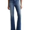 AG Jeans Madi Super High-Rise Flare Jeans in Deja Vu