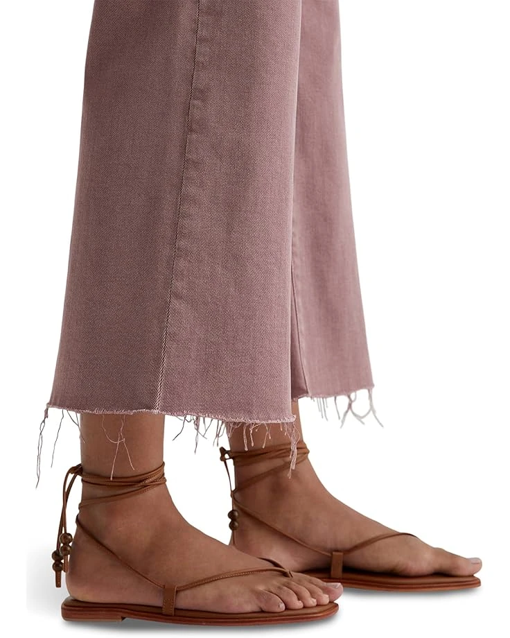 AG Jeans Saige Mid Rise Wide Leg in Sulfur Dusty Mauve | Jeans 4 AG Jeans Saige Mid Rise Wide Leg in Sulfur Dusty Mauve | Jeans - Image 4