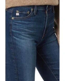 AG Jeans Mari High-Rise Slim Straight Extended in 7 Years Dive | Jeans -Wardrobe Trend 91C7qijDvYL. AC SR736920