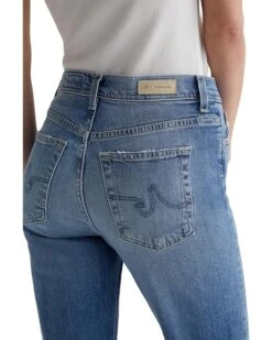AG Jeans Brinley Mid Rise Straight Crop in 16 Years Postcard | Jeans -Wardrobe Trend 91DBdpQXxL. AC SR736920