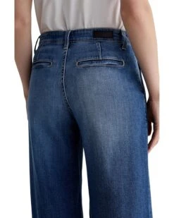 AG Jeans Pleated Stella Wide Leg Palazzo in Provence | Jeans -Wardrobe Trend 91QdNWvKnzL. AC SR736920
