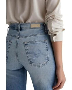 AG Jeans Saige Mid-Rise Wide Leg Jeans in Momento -Wardrobe Trend 91f0M2IZZL. AC SR736920