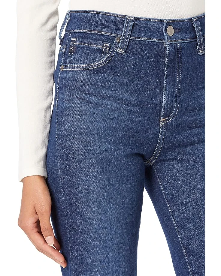 AG Jeans Saige High-Rise Straight Leg Jeans in Easy Street 3 AG Jeans Saige High-Rise Straight Leg Jeans in Easy Street - Image 3
