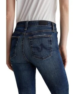 AG Jeans Mari Mid Rise Slim Straight Jeans in 9 Years Helsinki -Wardrobe Trend 91paJgeauRL. AC SR736920